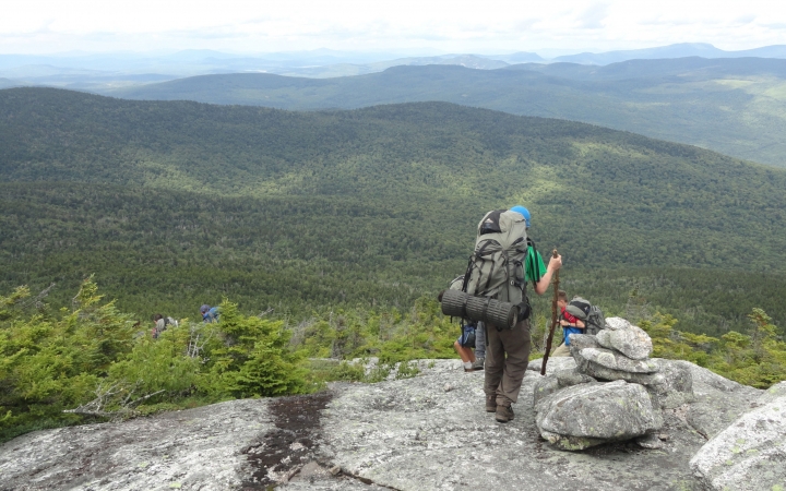 backpacking trip for teens in maine